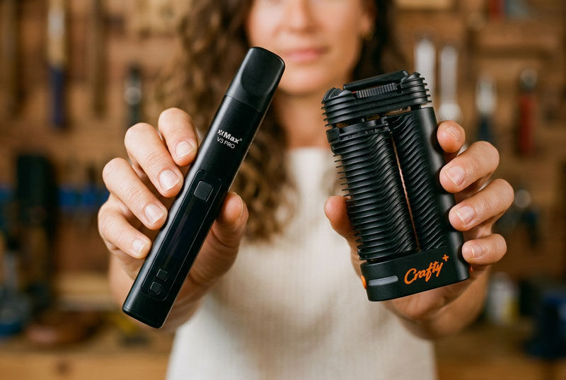 Xmax vs Storz & Bickel HandHeld Vaporisers